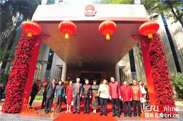 中国驻泰国大使馆举办2019年开门过大年活动