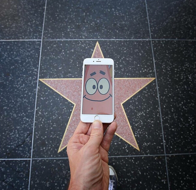 创意错位照片:电影场景完美植入现实生活 创意错位照片:电影场景完美植入现实生活