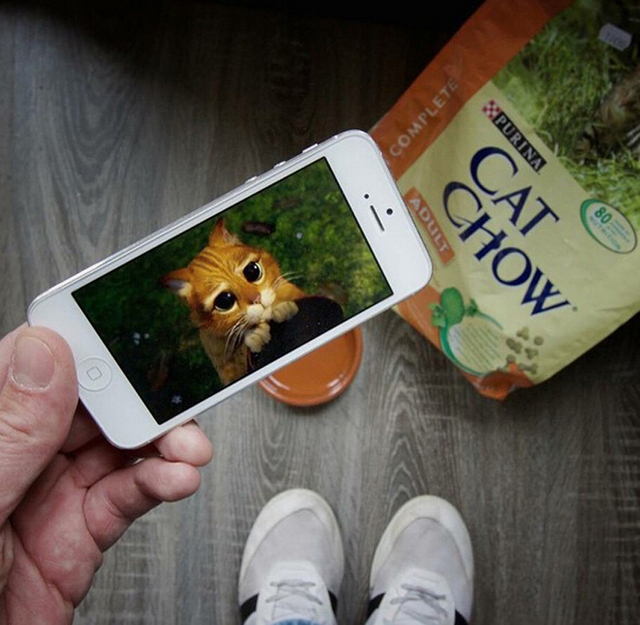 创意错位照片:电影场景完美植入现实生活 创意错位照片:电影场景完美植入现实生活