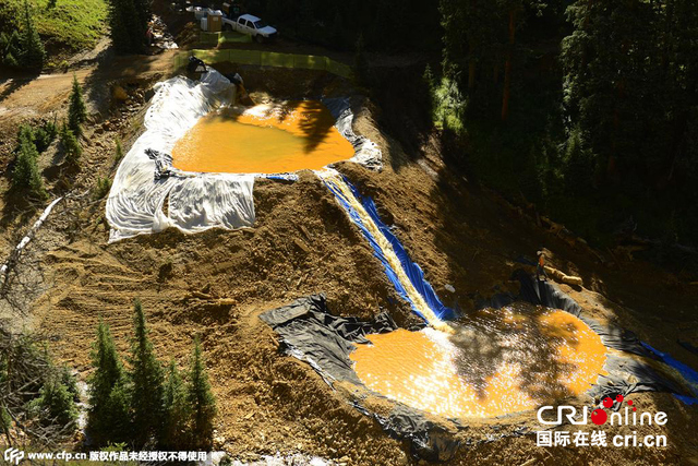 美环保署误将380万升污水“倒”进河流致河水变橙色