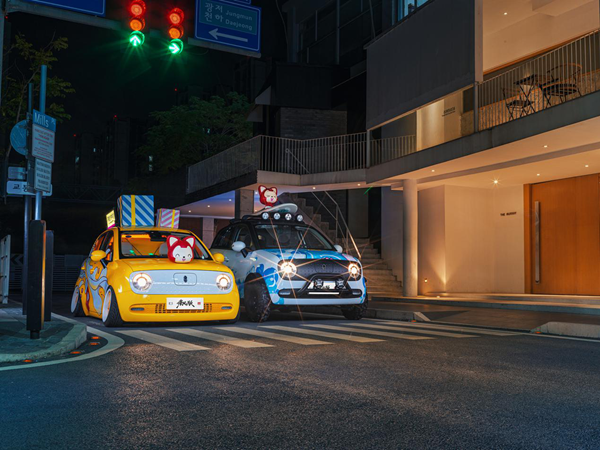 融创茂突现阿狸改装车 哪儿来的小狐狸？