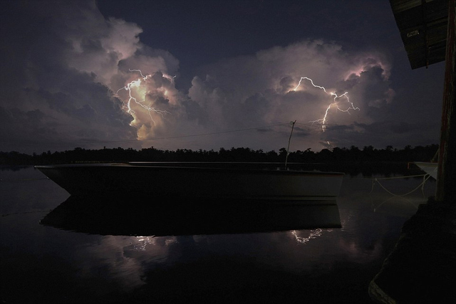 委內瑞拉“閃電湖”每小時被閃電擊中上千次