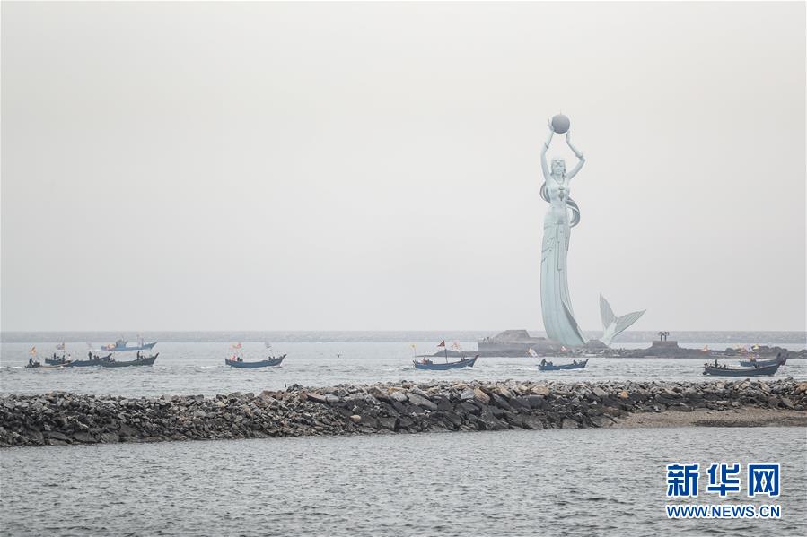 辽宁营口举办开渔节