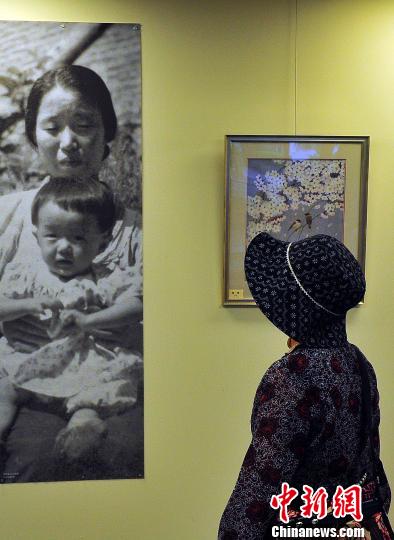 日本歸國(guó)遺孤在東京舉行書畫作品展感恩中國(guó)