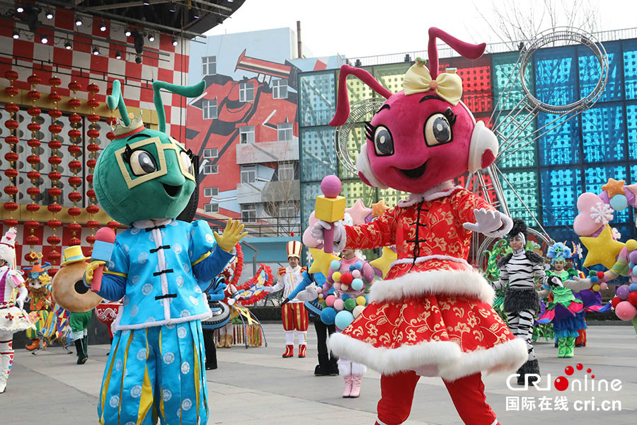 北京歡樂谷百藝鬧春 邀遊客歡度中國年