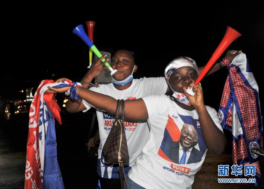 阿库福-阿多在加纳总统选举中获胜