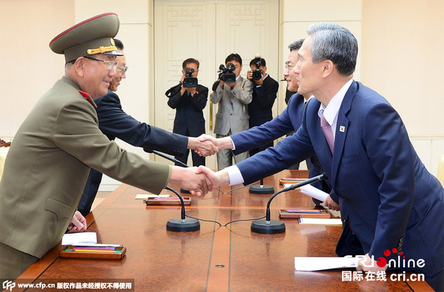 韩朝高级别对话达成一致 发表共同公报