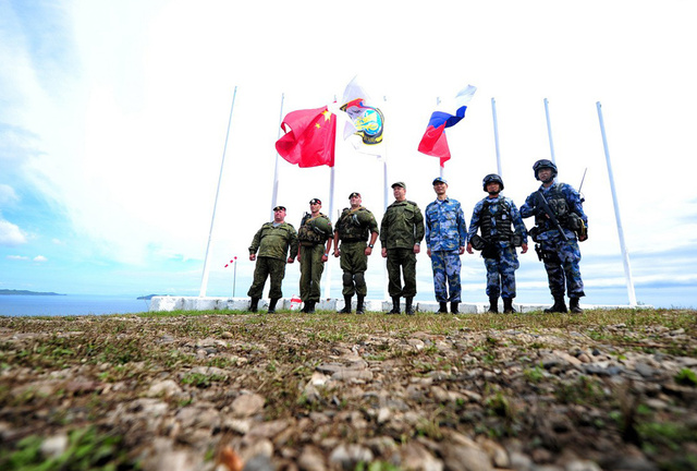 中俄海軍成功舉行首次聯合登陸作戰演習