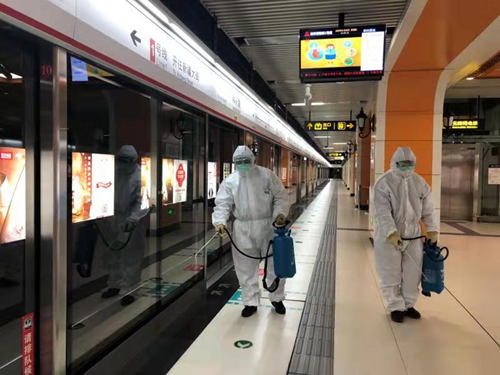 （確認）【黑龍江】【供稿】321人30余天全力奮戰 地鐵物業人用心守護乘客平安