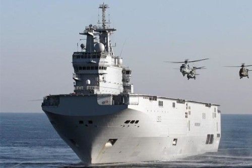 法國因未交付俄羅斯“西北風”艦賠償10億歐元
