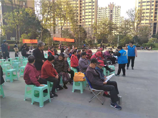 南京市下廟社區聯合舉辦垃圾分類知識宣講會