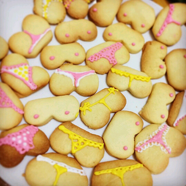 DIY“屁屁曲奇”风行日本女生社交圈