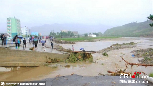 朝鲜北部暴雨成灾 金正恩命军队全面负责救灾