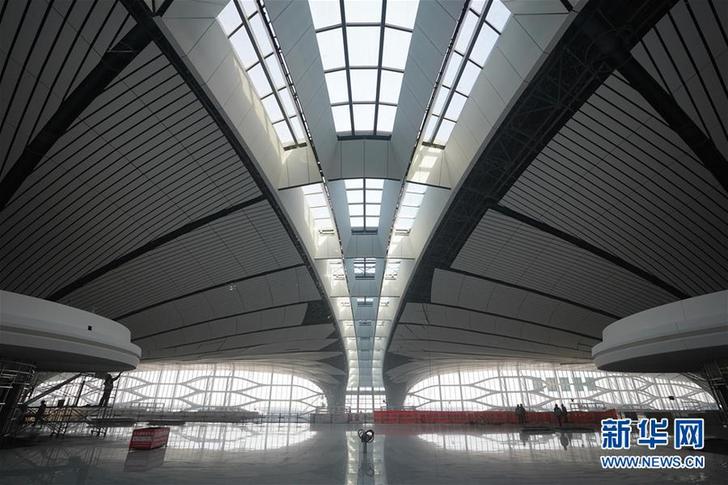 “鳳凰展翅”精彩亮相——北京大興國際機場建設新進展