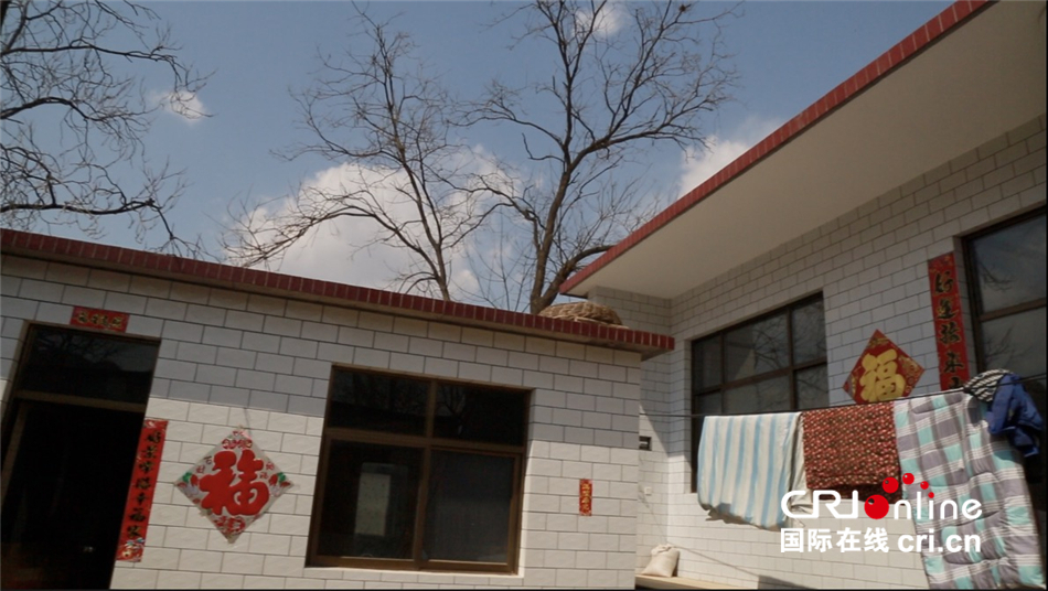 南文都村民范海明家新盖的房子