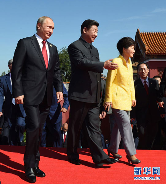 俄媒：普京出席中國閱兵延續俄中友誼