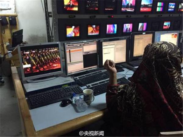 巴基斯坦電視臺最高規格全程直播中國大閱兵 巴基斯坦電視臺最高規格全程直播中國大閱兵