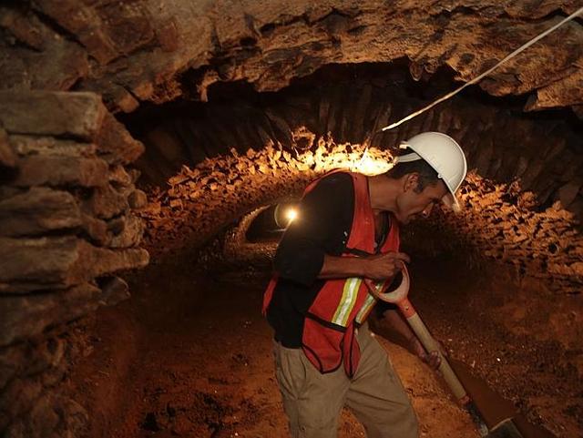 墨西哥发现500年前古隧道 修复后或成旅游景点