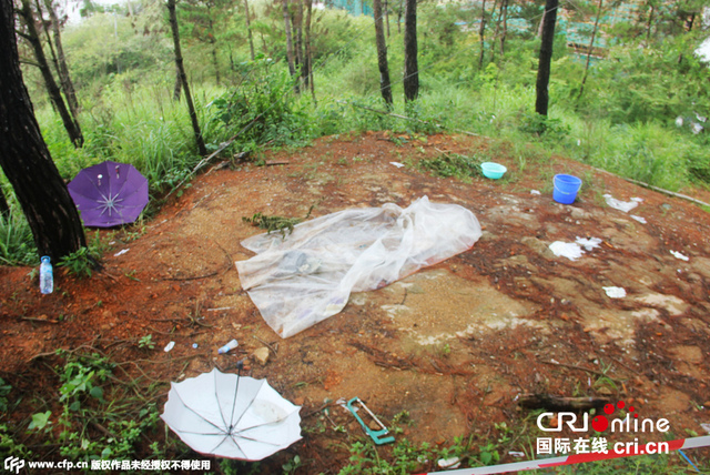 廣西男子殺女友後合影發朋友圈 疑似作案現場曝光