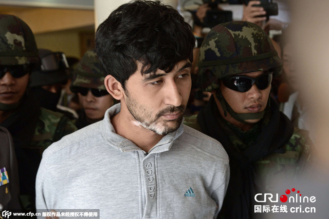 泰國曼谷爆炸案一名嫌犯移交警方收押
