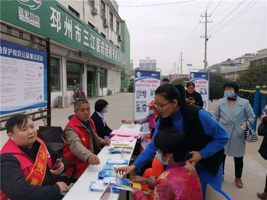 徐州邳州市舉行多种老年法律維權系列活動