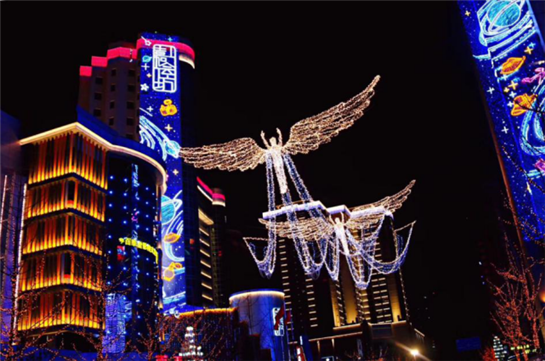 High-tech Zone Maker Square International Light Art Festival in Xi'an, China: "lighting up" the Chinese New Year