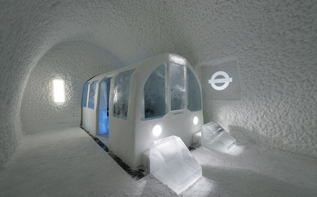 瑞典冰雪酒店华美套房设计图曝光 将用5000吨冰雪打造