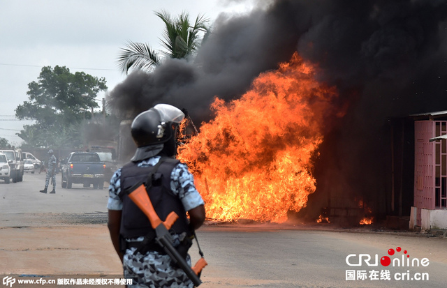科特迪瓦发布候选人名单引抗议 多个城市发生骚乱