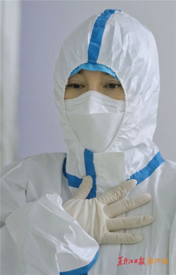 6小時的使命丨一件防護服的自述:趙鳴雁和我