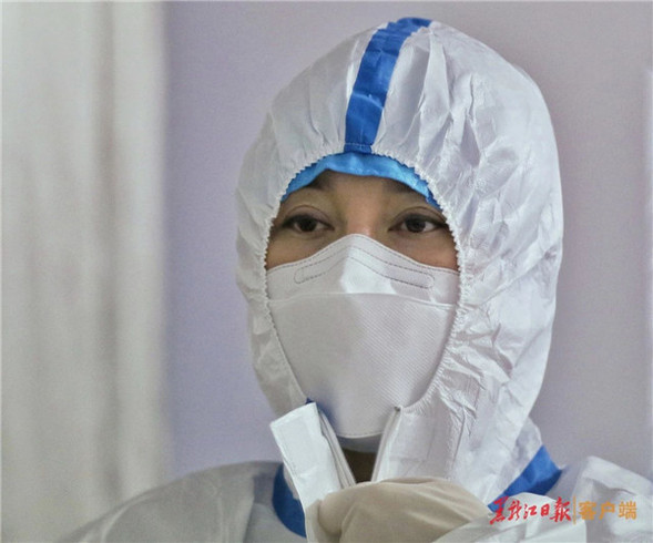 6小時的使命丨一件防護服的自述:趙鳴雁和我