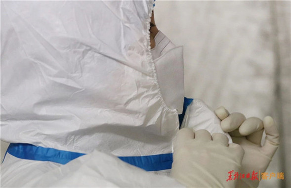 6小時的使命丨一件防護服的自述:趙鳴雁和我