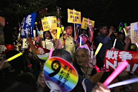 近六成日本人不滿安保法 安倍支持率略回升