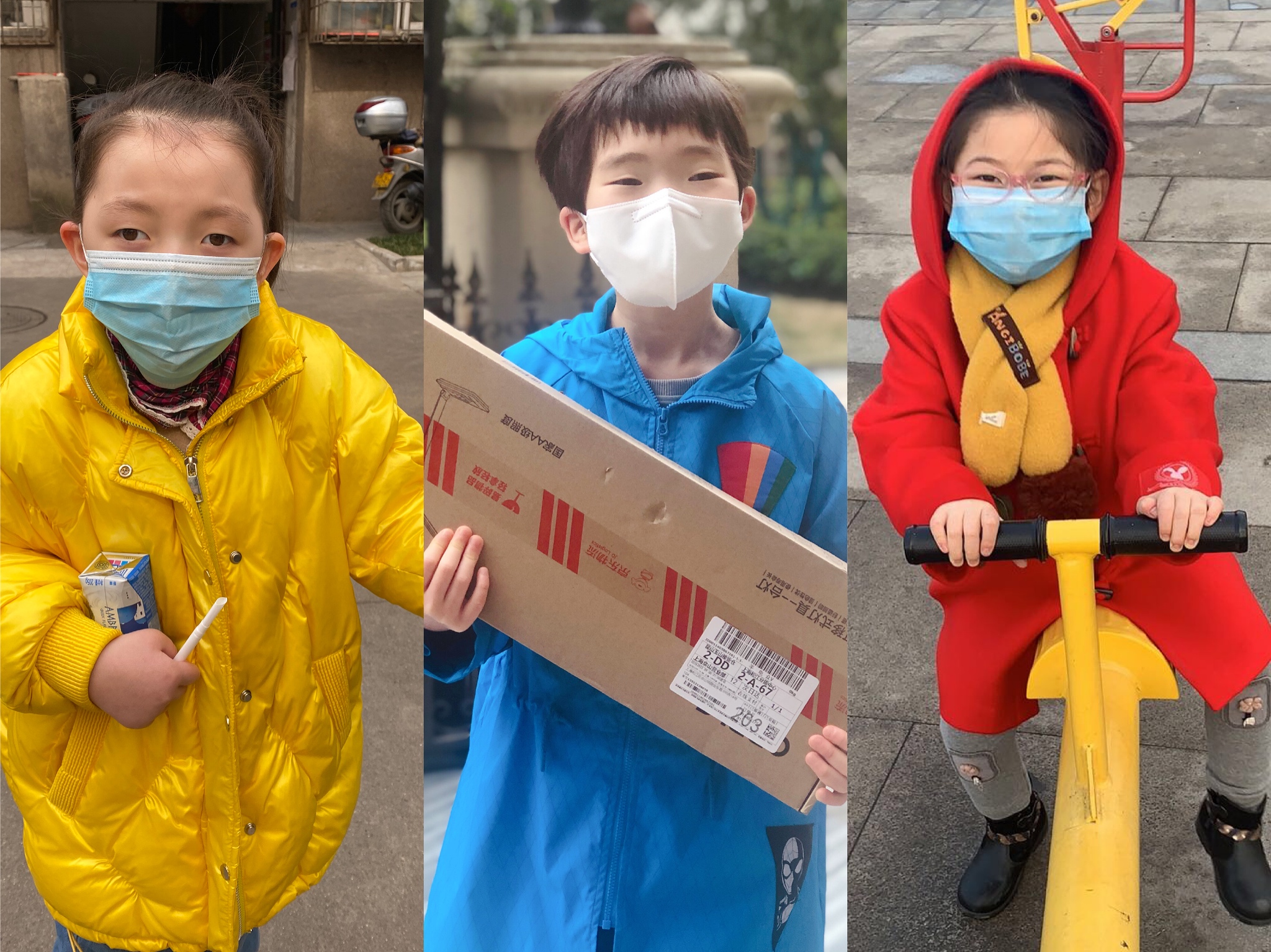 三位天使综合征患儿