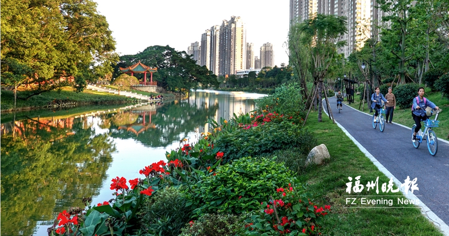 福州:内河碧波美景 漾起野趣乡愁