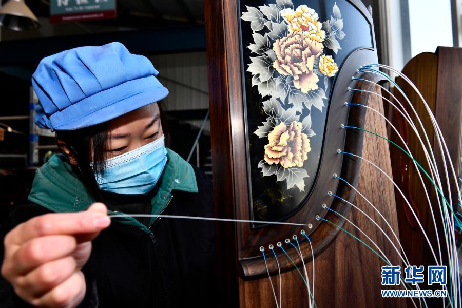 山东郓城：古筝新曲唱振兴