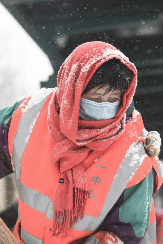 風雪戰疫人!因為有你,春天可期……