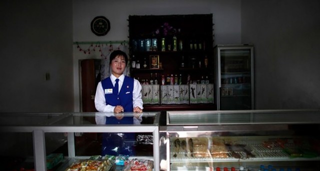 外媒鏡頭下的朝鮮職業女性 外媒鏡頭下的朝鮮職業女性