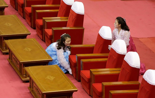 外媒鏡頭下的朝鮮職業女性 外媒鏡頭下的朝鮮職業女性