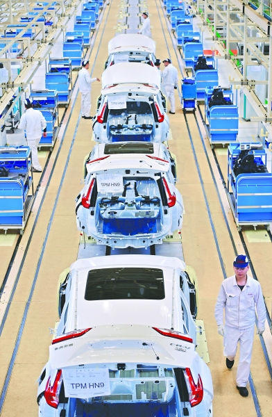 东本三厂一期建成投产 为武汉万亿汽车产业集群“铸芯”