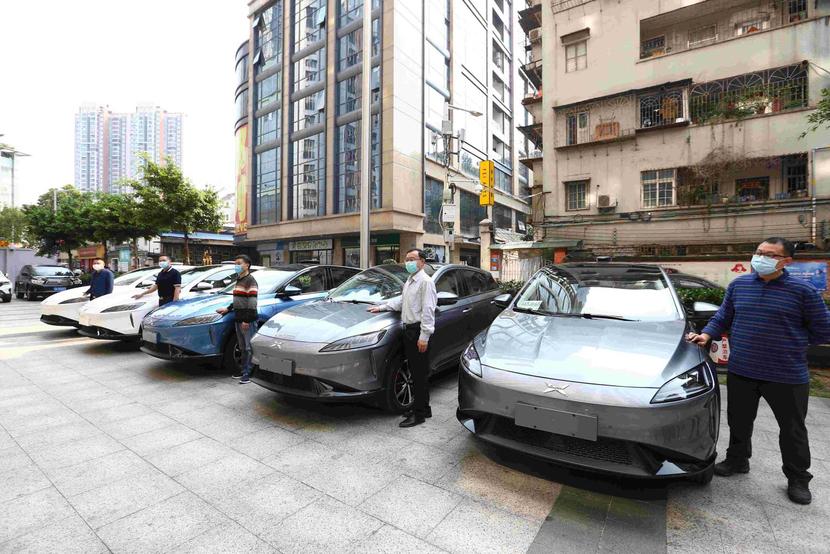 小鹏汽车向广州卫健委捐赠五台G3 汽车