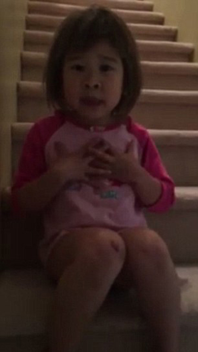 加拿大6歲女童懇請離婚父母做朋友 感人視頻走紅