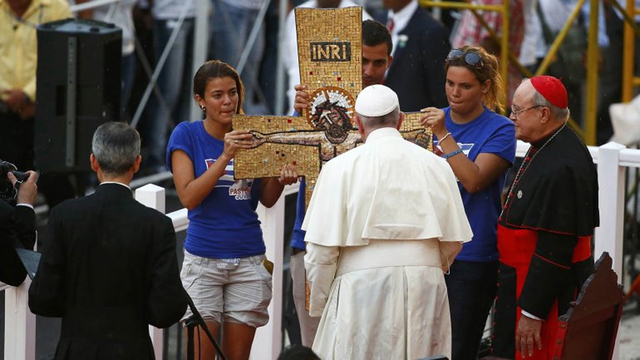 羅馬教皇方濟各訪問古巴 在哈瓦那主持萬人彌撒大會
