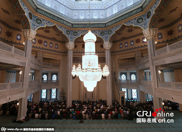 莫斯科大清真寺經修復後重開 普京出席盛大開幕式