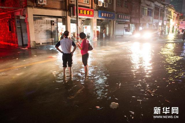 台风“杜鹃”在福建莆田登陆 福建沿海局部有特大暴雨