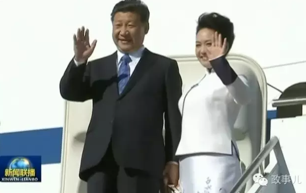 访美期间，与习近平距离最近的六个人