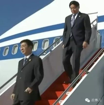 访美期间，与习近平距离最近的六个人