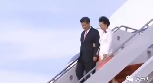 访美期间，与习近平距离最近的六个人