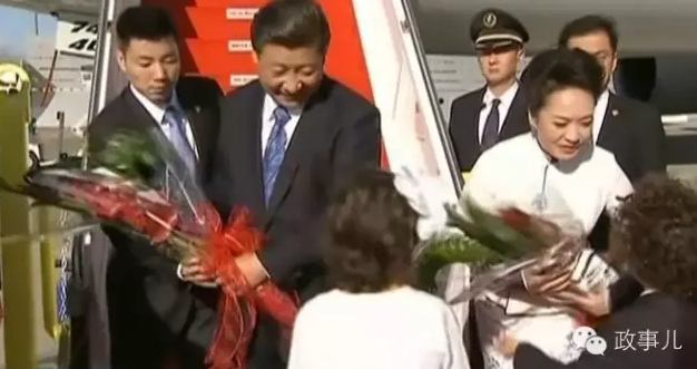 访美期间，与习近平距离最近的六个人