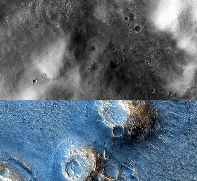 NASA公布火星高清照 揭示科幻大片场景真实地形