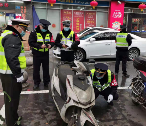 （有修改）【B】重慶渝北：“多勤聯動”執法工作隊幫助市民找回被盜車輛